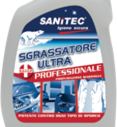 SGRASSATORE ULTRA 
Sgrassatore alcalino ad alta concentrazione al profumo di marsiglia-limone. Rimuove grasso, olio e residui carbonizzati. Potente contro ogni tipo di sporco su tutte le superfici.Ideale per settore ristorazione, industria, officine, uffici, magazzini, ospedali, settore nautico.

Campo d’impiego:  forni, cappe, grill, piani di cottura, piani di lavoro, attrezzature in acciaio, arredo giardino, tapparelle, auto, cicli, motocicli, barche.
Dosaggio: pronto all’uso.