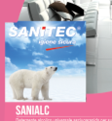 SANIALC multisuperficie con floralcool ed antibat-terico
Detergente multisuperficiea base alcoolica per pulire e sgrassare tutte le superficisenza risciacquare e senza lasciare aloni. Grazie alla presenza di Sali d’Ammonio Quaternario assicura l’azione antibatterica. Lascia gli ambienti trattati gradevolmente profumati.

Campo d’impiego: superficiin plastica, scrivanie, computers, piastrelle, bagni, schermi Tv, interni auto ecc..
Dosaggio: pronto all’uso.